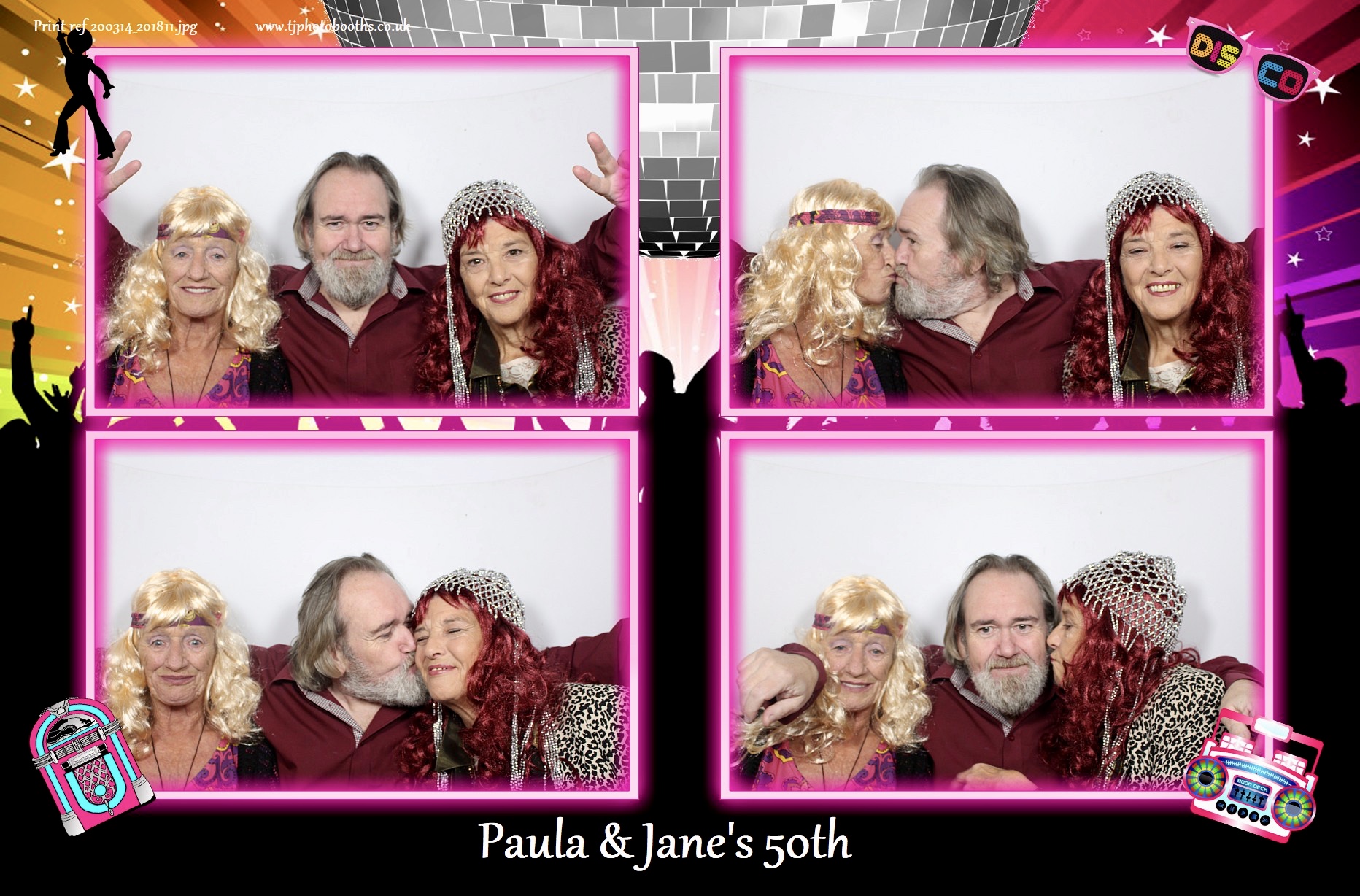 Paula & Jane's 50th | View more photos from the event at gallery.tjphotobooths.co.uk/u/TJPhotobooths/Paula-Janes-50th